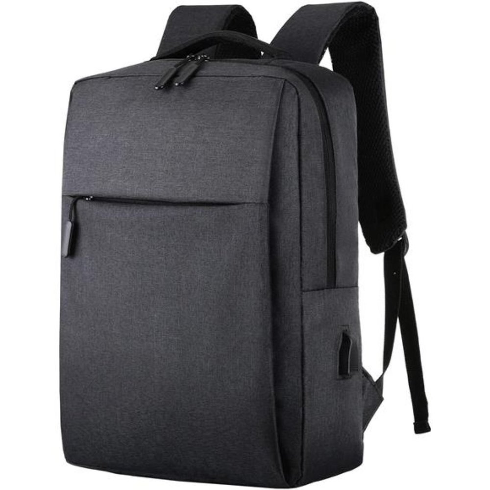 Laptop Backpack Fits 15.6 Inch Laptop Durable Laptops Travel Backpacks (Black)